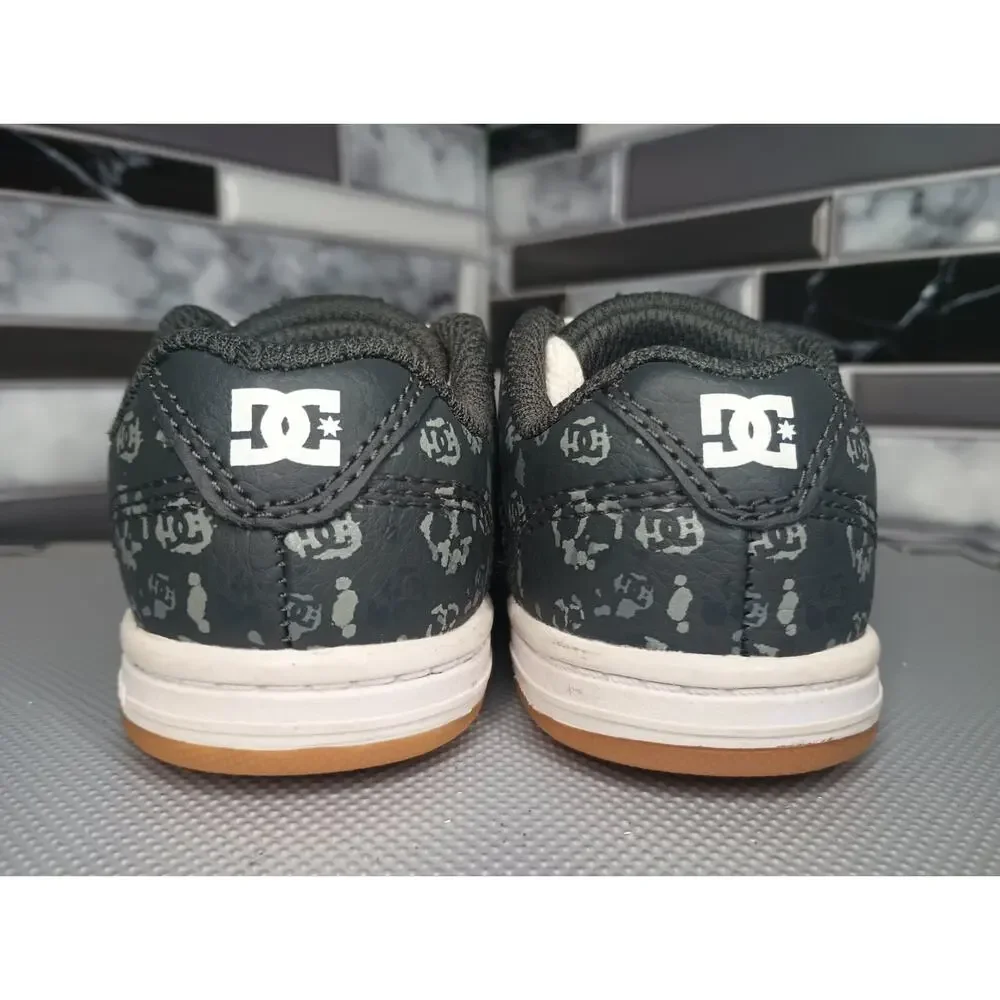 DC Kids Toddler Shoes - Black And White Skateboard Shoes Size 5T